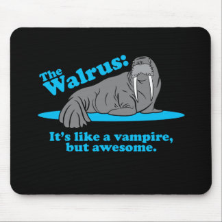 The Walrus Vampire Mouse Pad