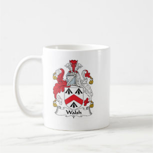The Walsh clan family crest. Coffee Mug