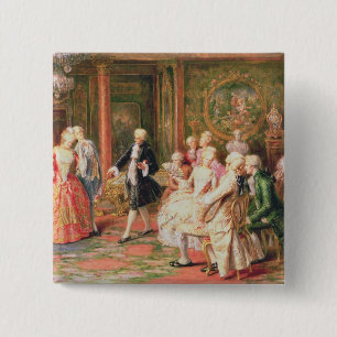 The Waltz 15 Cm Square Badge