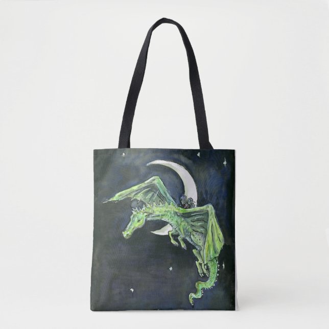 The Wand of Wisteria - Tote Bag (Front)