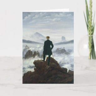 The Wanderer above the Sea of Fog, 1818 Card