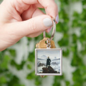 The Wanderer above the Sea of Fog, 1818 Key Ring (Hand)