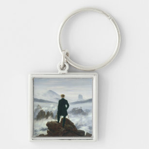 The Wanderer above the Sea of Fog, 1818 Key Ring