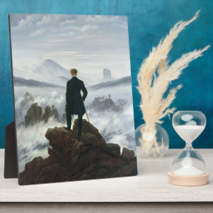 The Wanderer above the Sea of Fog, 1818 Plaque
