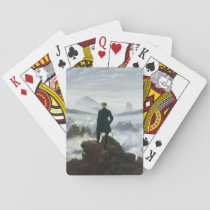 The Wanderer above the Sea of Fog, 1818 Playing Cards