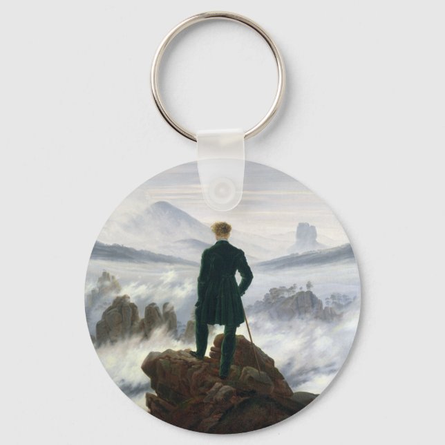 The Wanderer above the Sea of Fog Key Ring (Front)