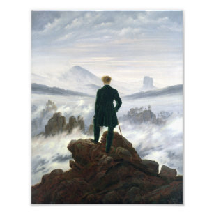 The Wanderer above the Sea of Fog Photo Print
