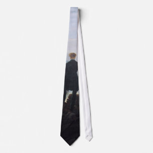 The wanderer above the sea of fog tie