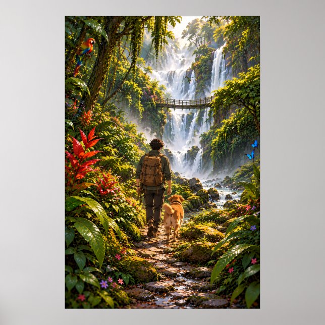The Wanderer Rainforest Poster (Front)