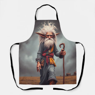 The Wandering Elf Wizard Apron