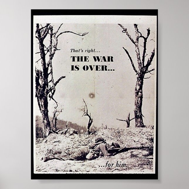 The War Is Over Poster (Front)