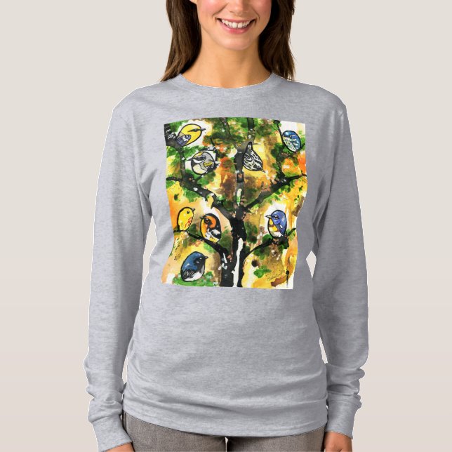 The Warbler Tree Tee (Front)