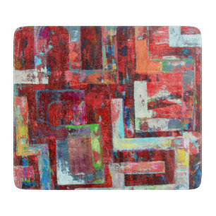 The Warehouse 6 x 7 Deco Glass Cutting Board