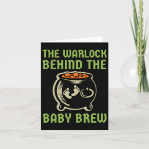 The Warlock Behind The By Halloween Costume  Card