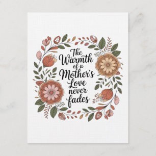 The Warmth Of A Mother's Love Never Fades Invitation