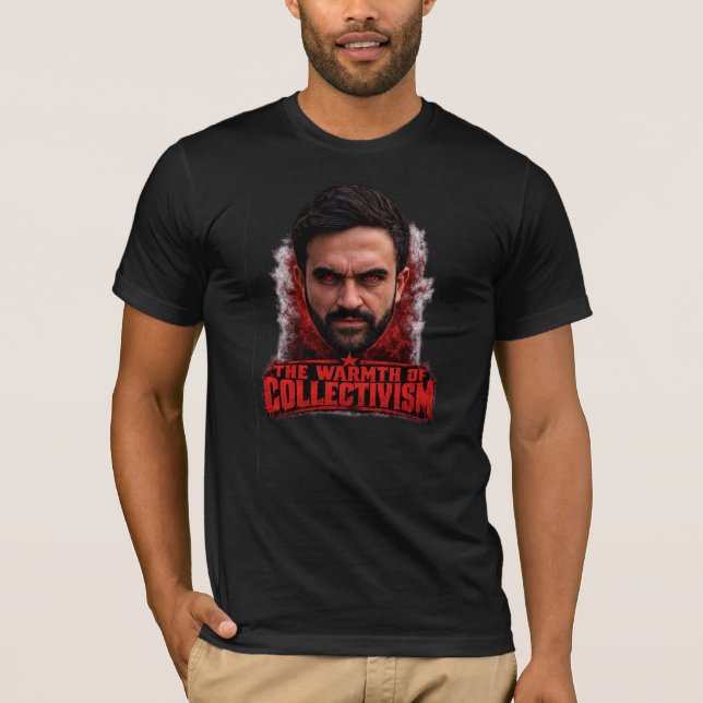 The Warmth of Collectivism – Satirical TShirt (Front)