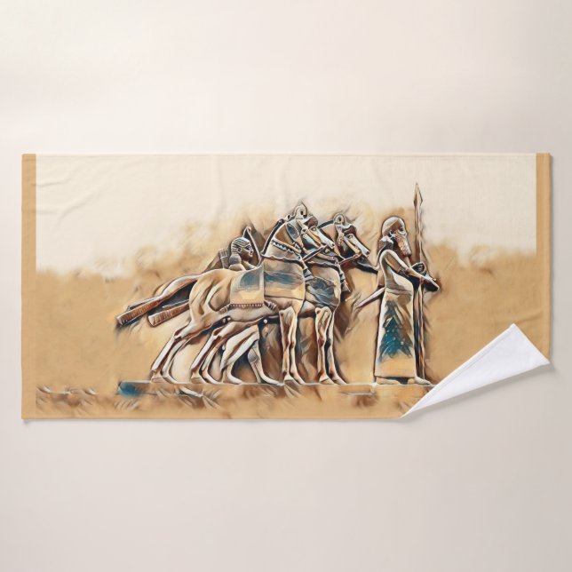 The warrior bath towel set (Bath Towel)