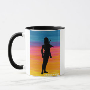 The Warrior Girl Way small Mug