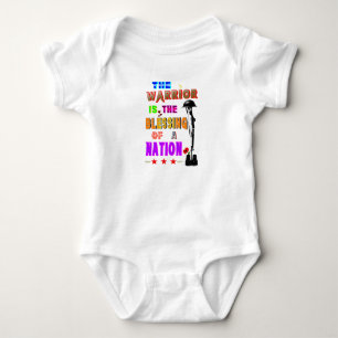 The Warrior Is The Blessing Of A Nation Baby Bodysuit