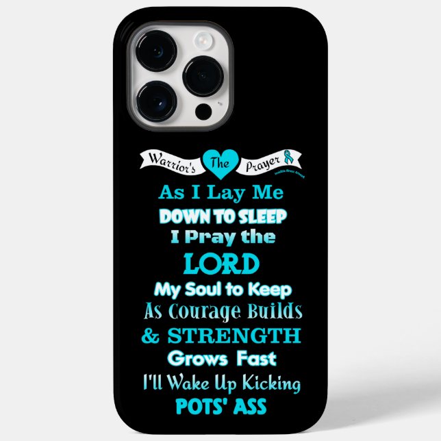 The Warrior's Prayer...POTS Case-Mate iPhone Case (Back)