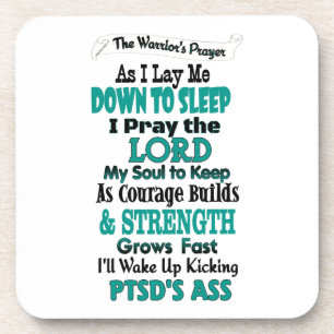 The Warrior's Prayer...PTSD Coaster