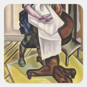 The Washing, before 1921 Square Sticker