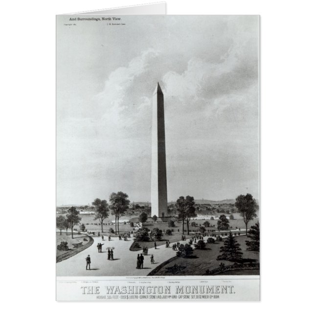 The Washington Monument and Surroundings (Front)