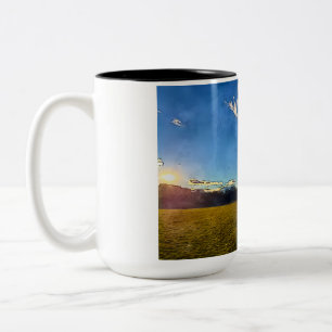 The Washington Monument at Sunset Mug