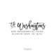 The Washingtons Family Name Return Address Stamp 
