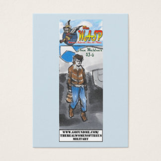 The WASP Ann Waldner Trading Card