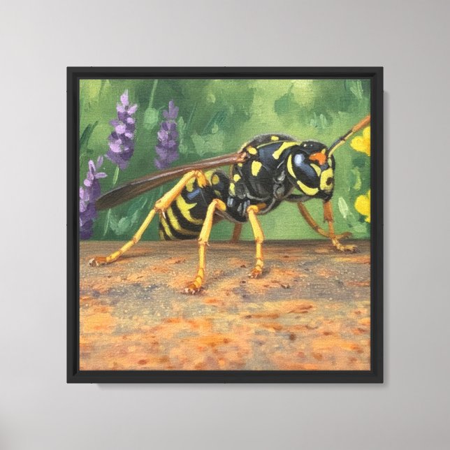 The Wasp Canvas Print (Front)