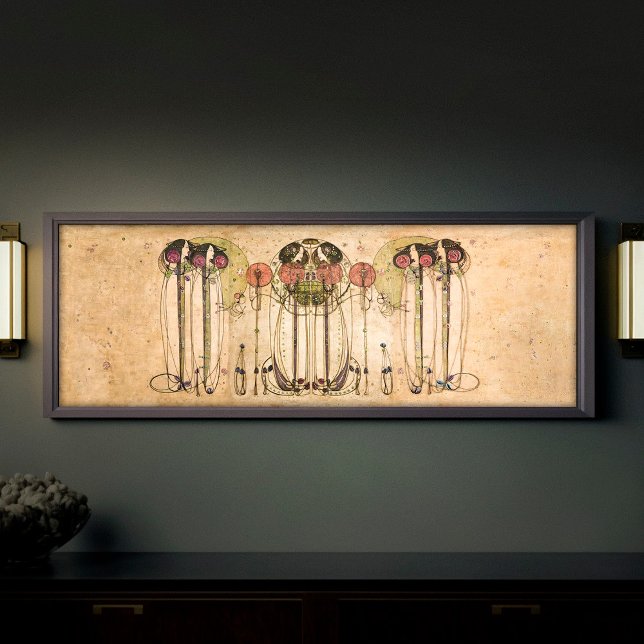 The Wassail Mackintosh Art Deco Wall Decor Poster (Creator Uploaded)