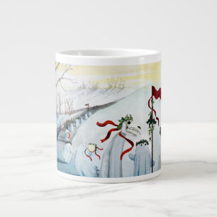The Wassailing Ghosts Large Coffee Mug