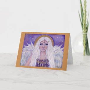 The watcher angel by Renee Lavoie Card