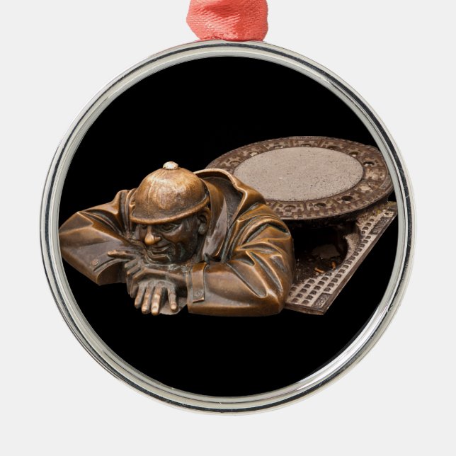 The Watcher Metal Tree Decoration (Front)