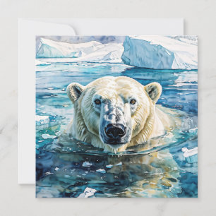 The Watchful Ice Guardian Invitation