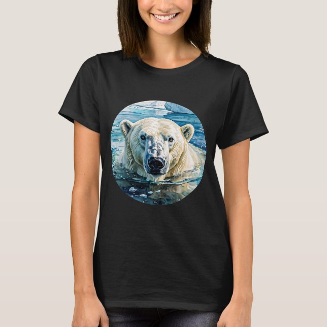 The Watchful Ice Guardian T-Shirt (Front)