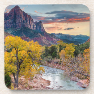 The Watchman in Autumn Coaster