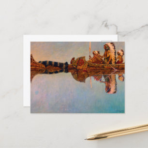 The Water Burial by Newell Convers Wyeth Holiday Postcard