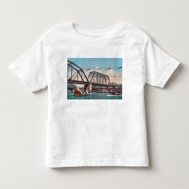 The Water Carnival and Northwestern Pacific RR Toddler T-Shirt (Front)