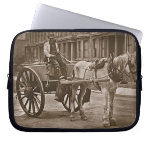 The Water Cart, from 'Street Life in London', 1877 Laptop Sleeve
