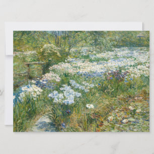 The Water Garden (by Childe Hassam)
