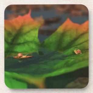 The Water Is Wide Cork Coasters