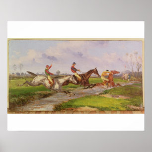 The Water Jump: the Autumn Steeplechase at Ballara Poster