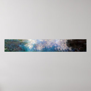 The Water Lilies - The Clouds, Claude Monet Poster