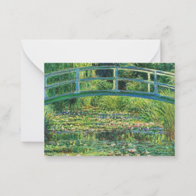 The Water-Lily Pond, 1899 by Claude Monet Card (Front)