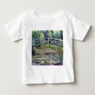 The Water Lily Pond by Claude Monet Baby T-Shirt