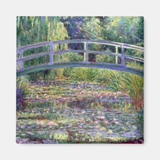 The Water Lily Pond by Claude Monet Magnet