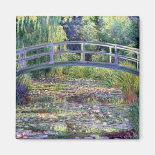 The Water Lily Pond by Claude Monet Magnet