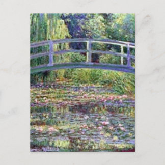The Water Lily Pond by Claude Monet Postcard